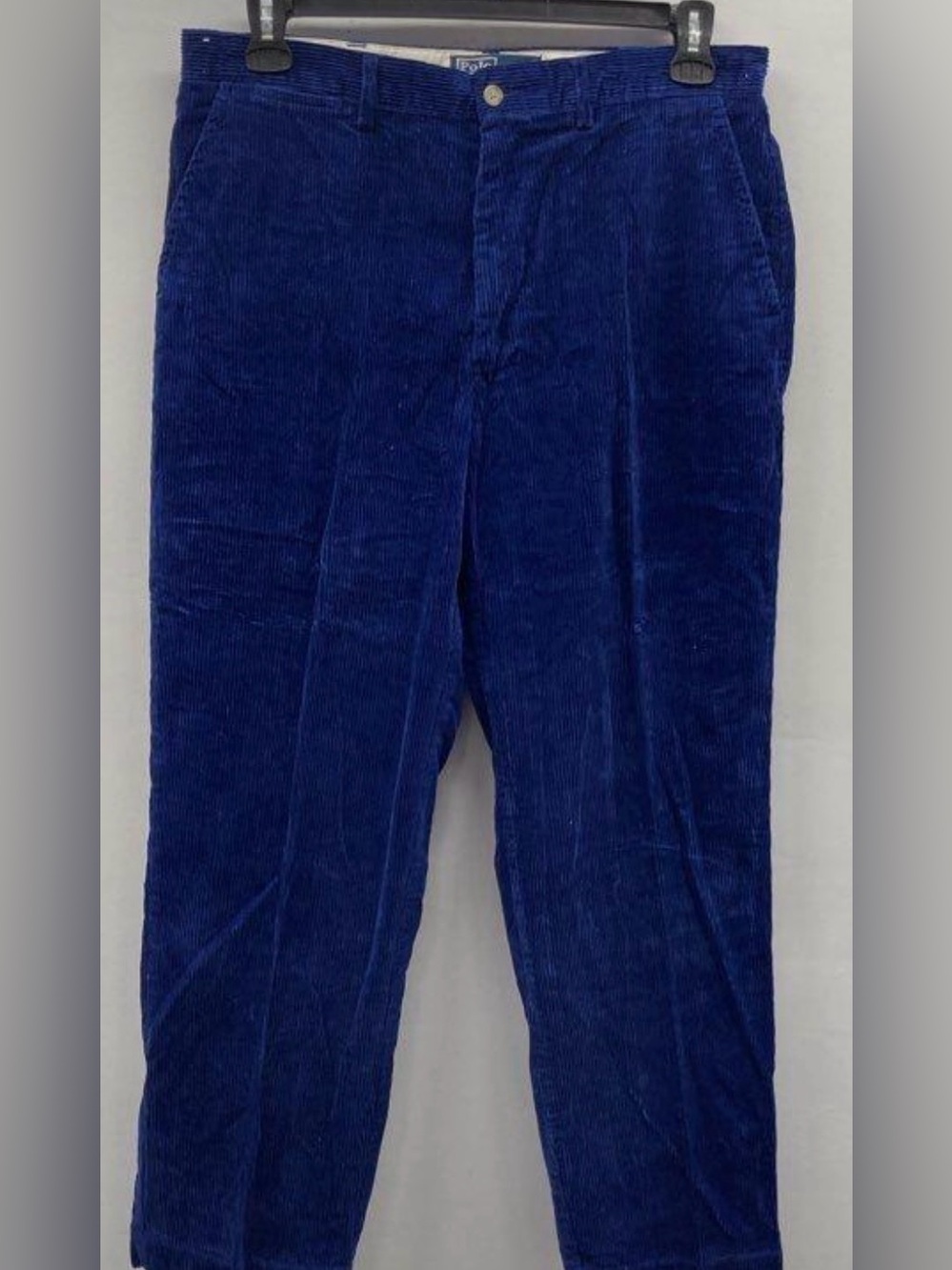 Vintage 90s Polo Ralph Lauren Men's Blue Corduroy Pants Straight Leg Sz
34x30